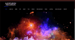 Desktop Screenshot of aardvarkrecords.co.uk